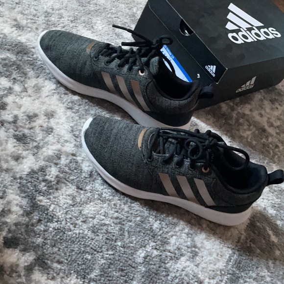 Adidas QT racer 2.0. Grey and rose gold - Picture 2 of 6